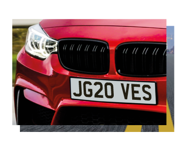 Current Style Number Plates