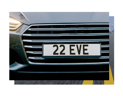 Dateless Style Number Plates
